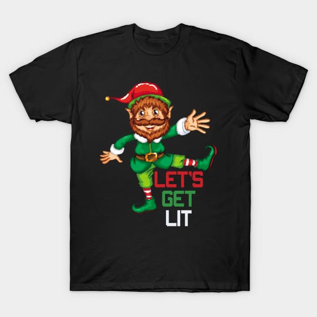 xmas, let's get lit 2 T-Shirt by TarikStore
